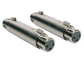 Boston AT-340 Verloop plug, XLR female metaal, XLR female