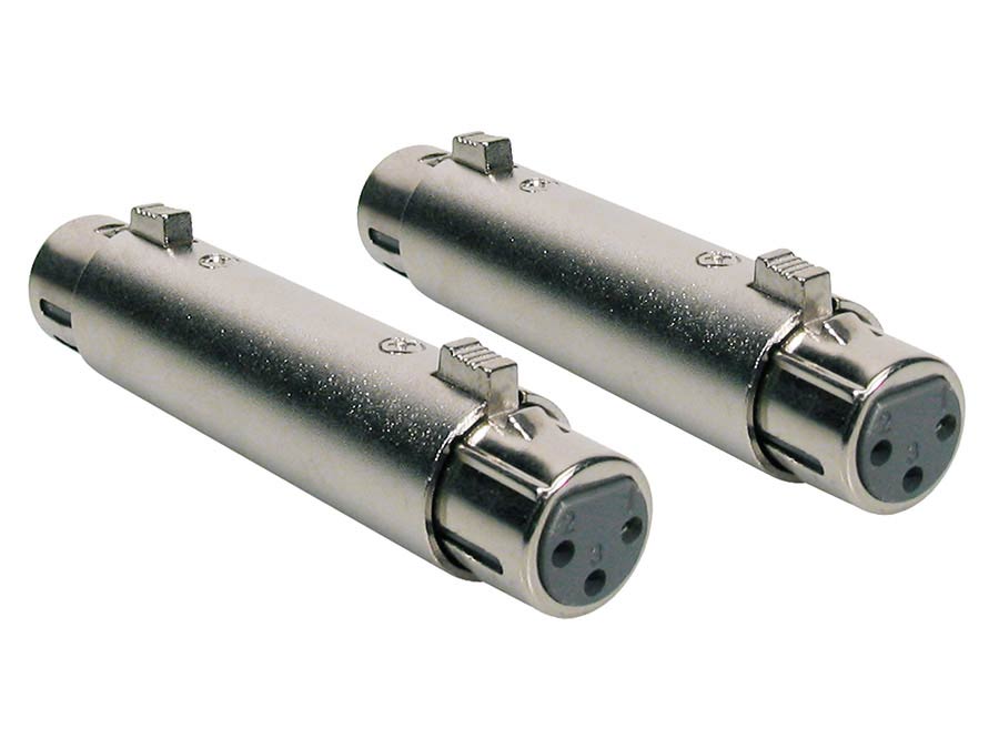 Boston AT-340 Verloop plug, XLR female metaal, XLR female