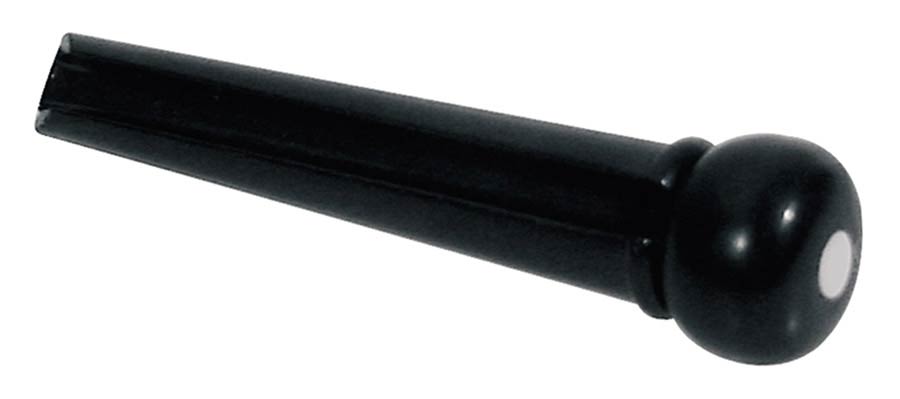 Boston 2086 Brugpen, kunststof, zwart met witte stip, 12-pack