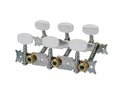 Boston 28 Stemmechanieken voor klassieke gitaar, metalen as, 3x links+3x recht, 70mm