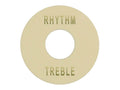 Boston EP-508-I Toggle switch plate, ivory with gold imprint