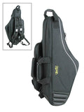 Boston GB-ALTS Gigbag voor altsax, zwart cordura, 25 mm gevoerd, met riemen en los te maken accessoires zakje