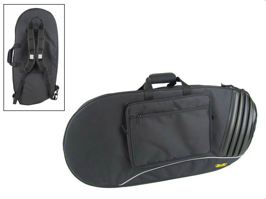Boston GB-EUPH Gigbag voor euphonium, zwart cordura, 25 mm gevoerd, met riemen en accessoires zakje
