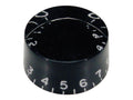 Boston KB-110 Speed knob (hatbox), transparent black