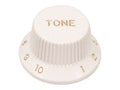 Boston KW-240-T Bell knob, Stallion, white, tone