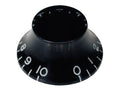 Boston KB-160 Bell knob, transparent black