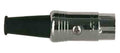 Boston D-140 Din plug, male, 5-polig, 45 gr., metaal nikkel