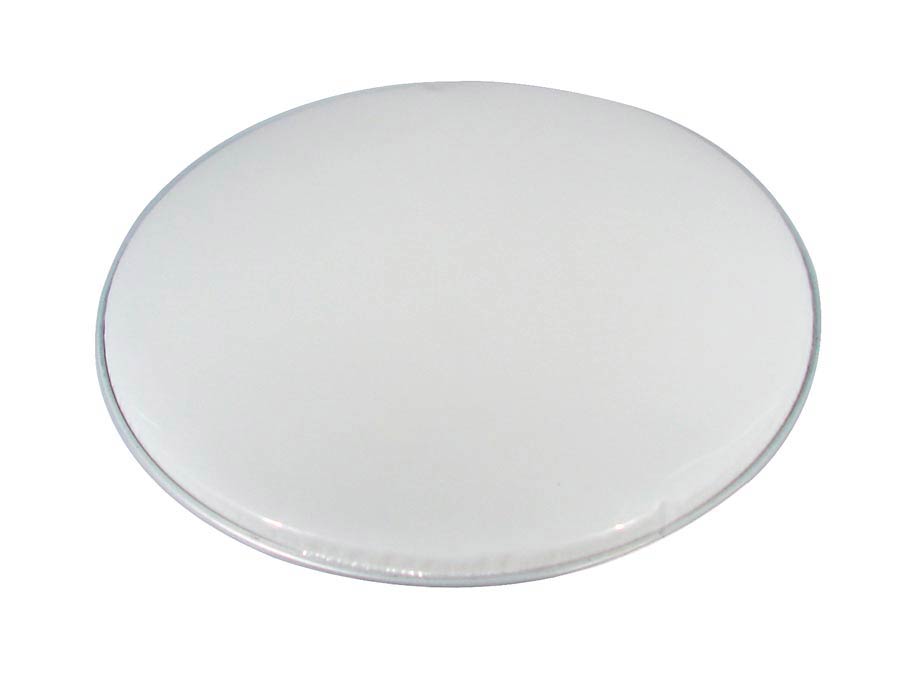 Boston 5024-SW 24" drum vel, effen wit