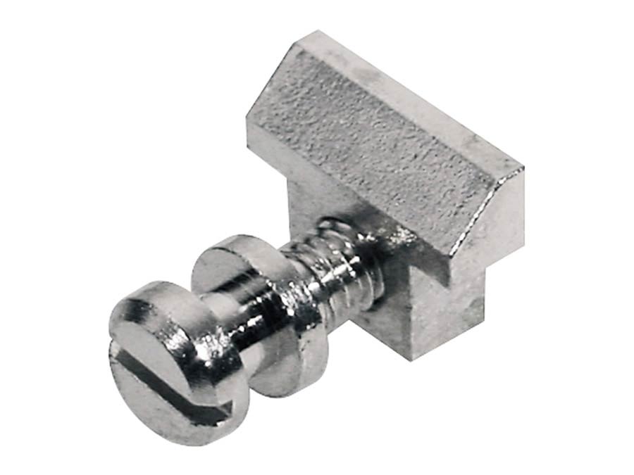Boston S-160-N Brugzadel, metaal, nikkel, LP-model, inclusief veer en schroef, 6-pack
