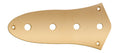 Boston CP-JB-AG Control plate, Jocker bass, 9,5mm holes for inch pots, gold