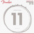 Fender snarenset elektrisch, pure nickel, medium: 011-014-018-025-038-048