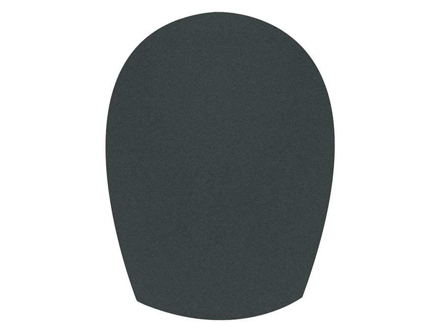Boston WS-20-BK Plopkap, type: kleine bal, zwart, hoogte 64, diameter 25/45