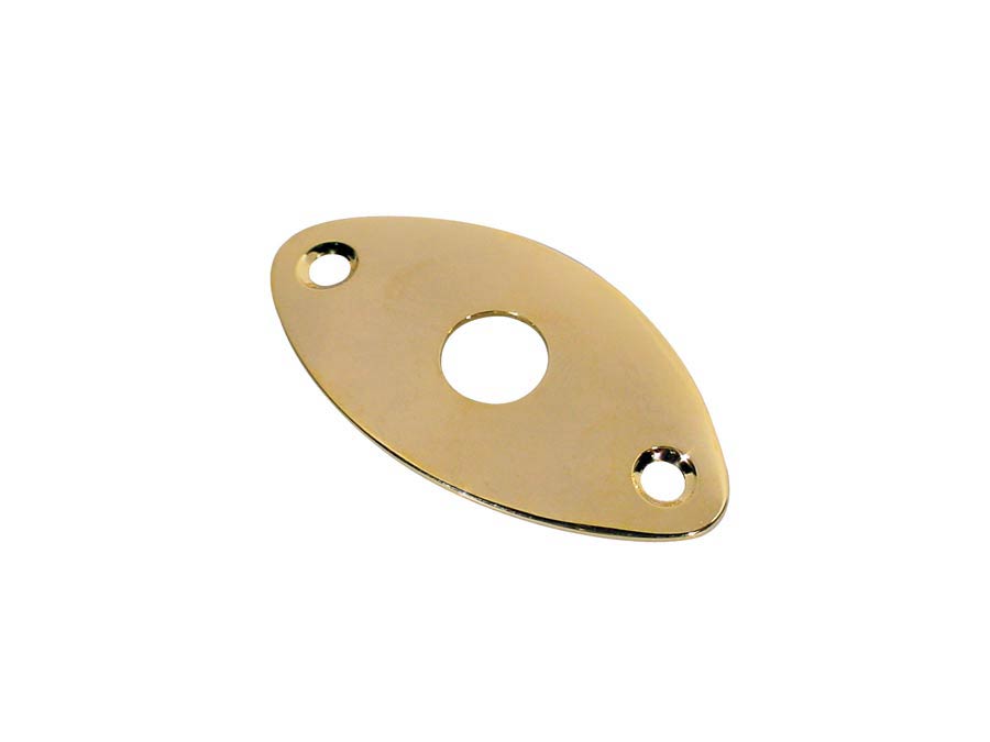 Boston JP-3-G Jack plate, football vorm, schuin metaal, goud