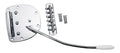 Boston T-400-C Tremolo jmaster, jag-style, made in Japan, chrome, with bridge