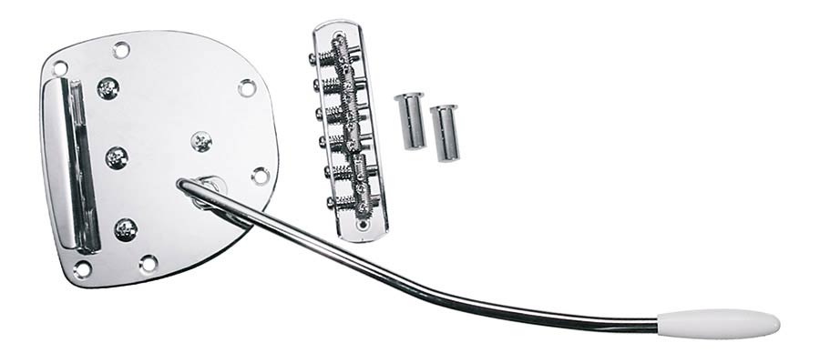 Boston T-400-C Tremolo jmaster, jag-style, made in Japan, chrome, with bridge