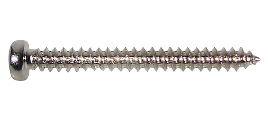 Boston PS-10-N Pickup screw, 2,6x25mm, 12pcs, dome head, tapping, nickel