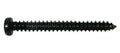 Boston PS-10-B Pickup screw, 2,6x25mm, 12pcs, dome head, tapping, black