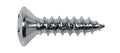 Boston TS-01-N Screw, 3x12mm, 12pcs, oval countersunk, tapping, for pickguard, nickel