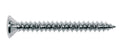 Boston TS-03-C Screw, 4x45mm, 12pcs, oval countersunk, tapping, for neck mount, chrome