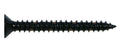 Boston TS-05-B Screw, 3,5x25mm, 12pcs, flat countersunk, tapping, black