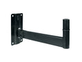 Boston KP-560 Wandmontage boxstatief, staal, draaibaar, 39 cm afstand tot de muur, zwart