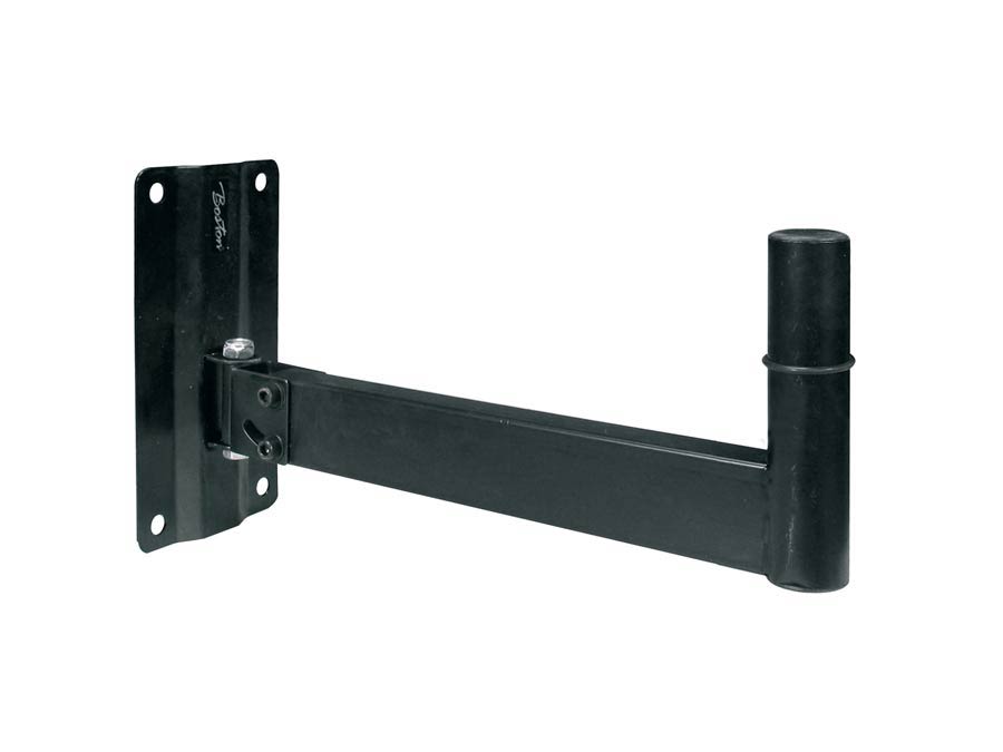 Boston KP-560 Wandmontage boxstatief, staal, draaibaar, 39 cm afstand tot de muur, zwart