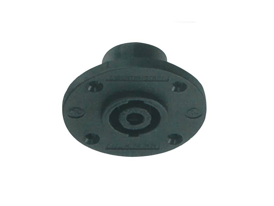 Boston SPK-4MPR Speaker chassis conn, 4-polig, male, rond model, 50mm diameter