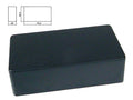 Boston HPC-50-BMN Pickup cover, humbucker, plastic mat black, 70,2x67,6x20,0mm, no holes