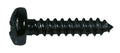 Boston TS-14-B Screw, 2,2x6,5mm, 12pcs, dome head, tapping, for trussrod cover and tuners short, black