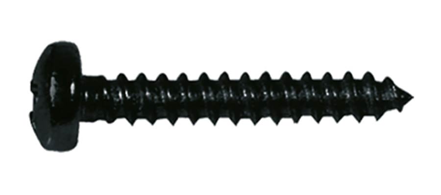 Boston TS-15-B Screw, 2,2x9,5mm, 12pcs, dome head, tapping, for tuners, black