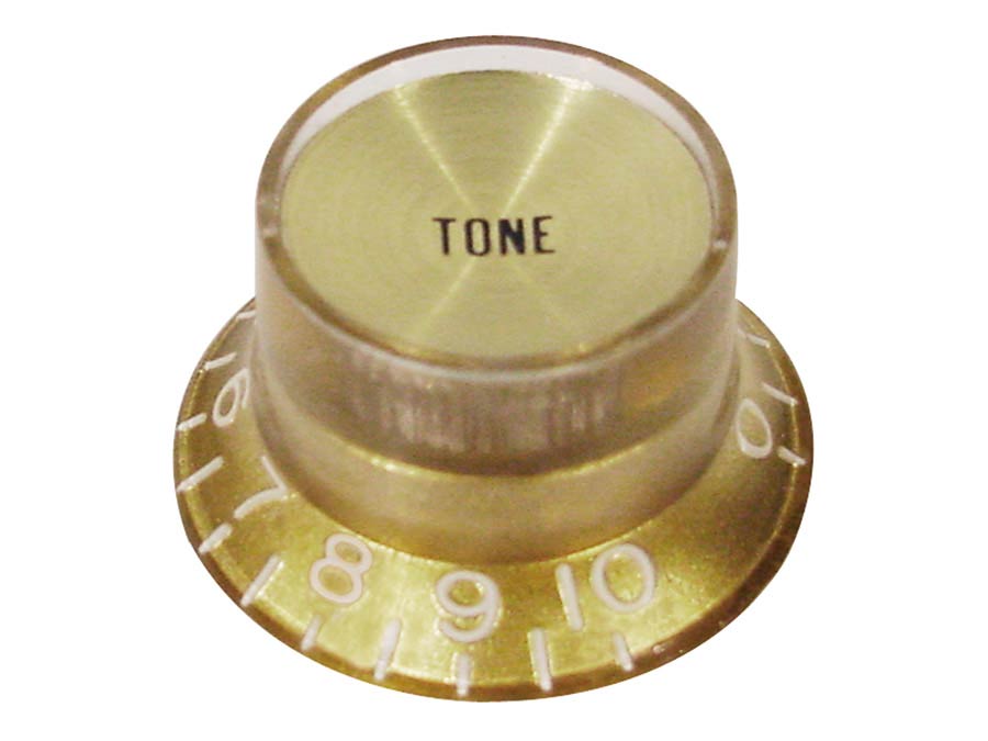 Boston KG-130-T Bell knob SG model, gold with gold cap, tone