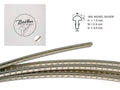 Boston FW-1329068 Fretdraad, 5 m., 18% nickel silver, h=1,3 w=2,9 g=0,6mm, alternatief voor 6120, wide jumbo large ta