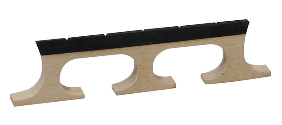 Boston P-951116 Brug voor banjo, esdoorn, ebben kam, hoogte: 11/16", voor 5 snarige banjo