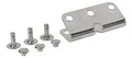 Boston ABSP-010 Basriem onderdeel, vouwplaat 38 x 41 (breedte) mm. verchroomd