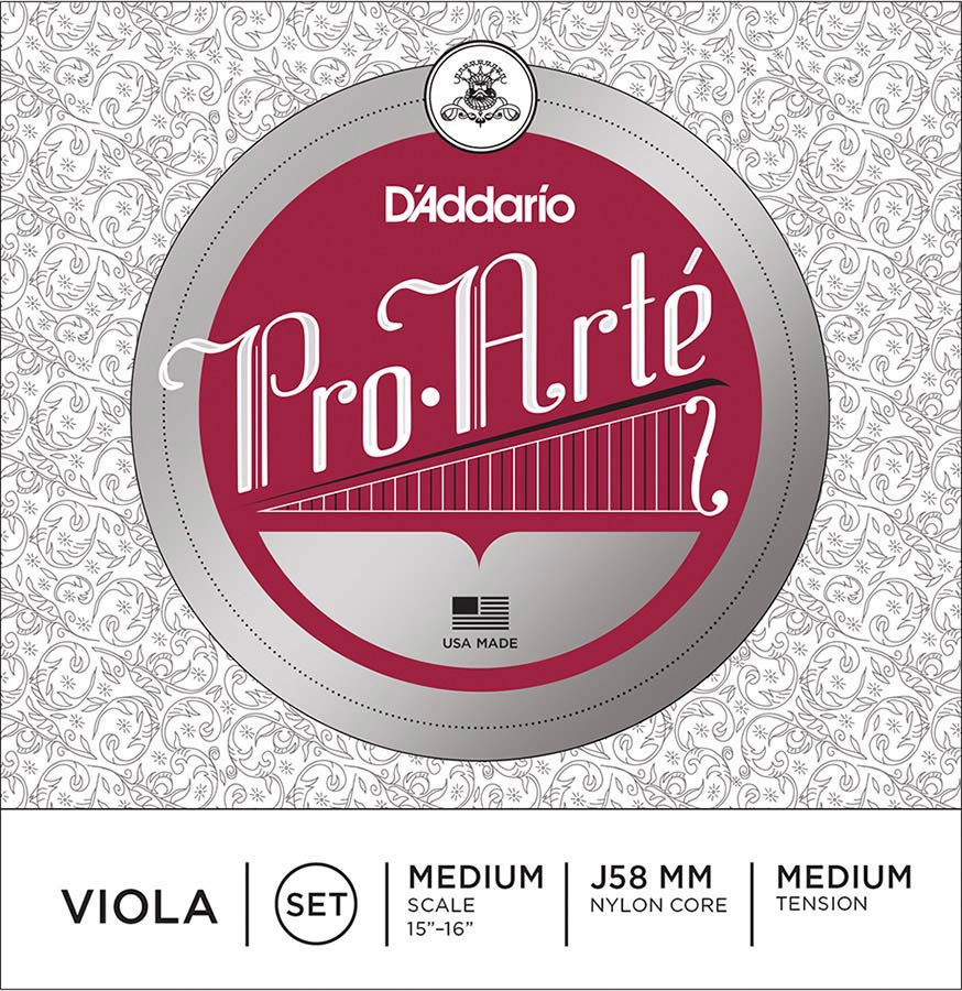 D'Addario J58-MM Altvioolsnarenset 15"+ Medium