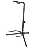 Boston GS-46-BK Gitaarstatief, universeel, vorkmodel, metaal, zwart, met vaste halssteun