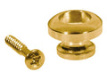 Boston EP-R-G Strap buttons, metaal, goud, met schroef, rond model, diameter 14mm, 2-pack