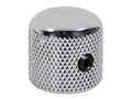 Boston KCH-220 Dome knob, metal, diam 18,0 x18,0mm, with set screw allen type, shaft size 6,1mm, chrome