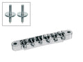 Boston B-161-C Brug voor e-gitaar, "tune'o matic", chroom, stud spacing 74,0mm, stud diam 4,0mm