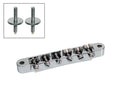 Boston B-161-N Brug voor e-gitaar, "tune'o matic", nikkel, stud spacing 74,0mm, stud diam 4,0mm