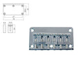 Boston B-1506-C Brug-staartstuk, Stallion, pitch 10,5mm, strings mounted in bridge, chroom