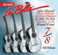 La Bella Fractional Series Klassieke gitaarsnaren 0178-030-035-025-030-048