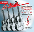 La Bella Fractional Series Klassieke gitaarsnaren 0112-030-035-025-030-048