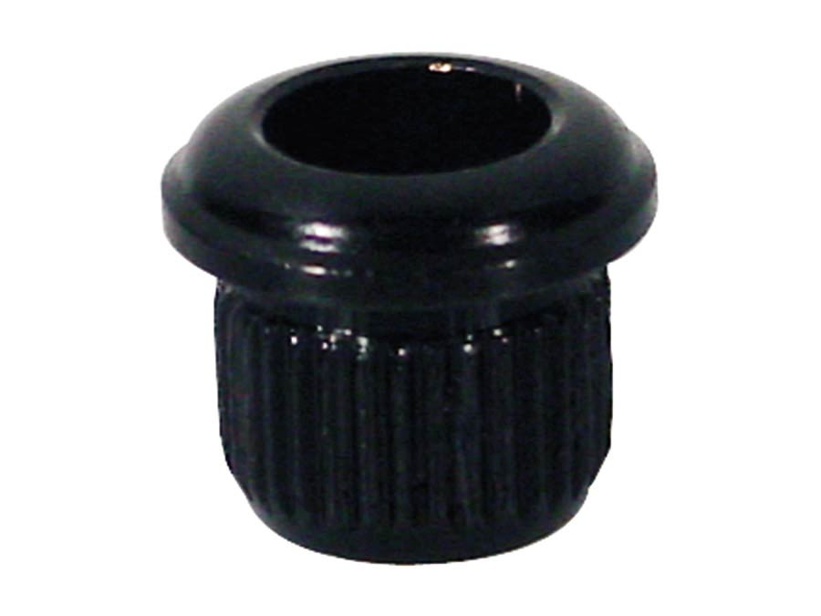Boston MHP-18-B Mechaniekbussen, zwart, 6,3mm diameter, 6-pack