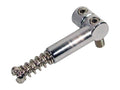 Boston S-150-C Brugzadel, metaal, chroom, Stallion, p=10,8, inclusief veer en schroef, 6-pack