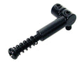 Boston S-150-B Brugzadel, metaal, zwart, Stallion, p=10,8, inclusief veer en schroef, 6-pack