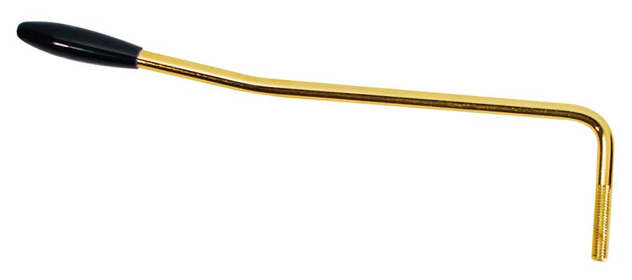 Boston TA-5-FGB Tremolo-arm, 5mm diameter, goud met zwarte kap