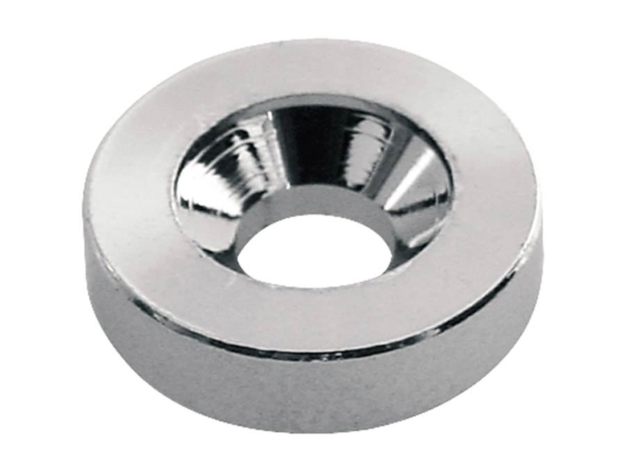 Boston W-710-C Halsrevetten, chroom, 15,0mm, 4 stuks