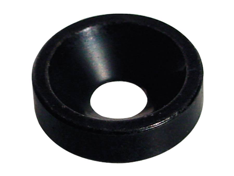 Boston W-720-B Halsrevetten, zwart, 15,0mm, 4 stuks