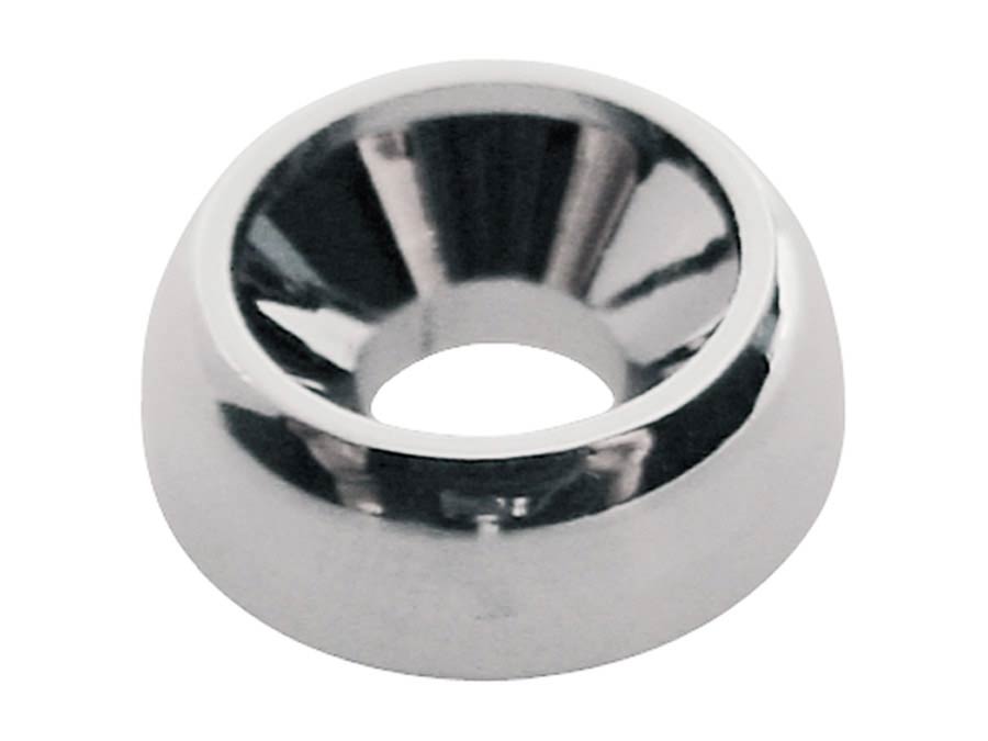 Boston W-730-C Halsrevetten, chroom, 14,0mm, 4 stuks